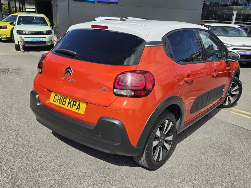 Citroen C3 1.2 Puretech 82 Flair - 2018 18 Orange #4