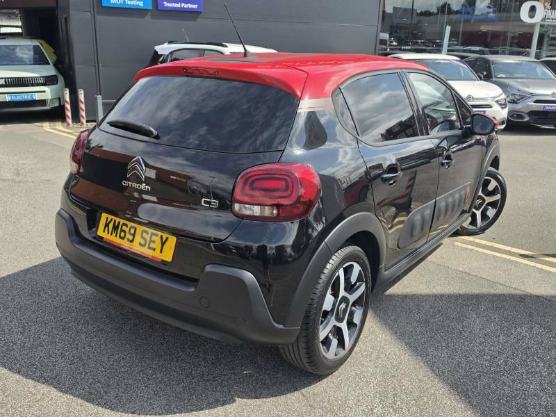 Citroen C3 1.2 Puretech 82 Flair Nav Edition - 2019 69 KM69SEY Black #4