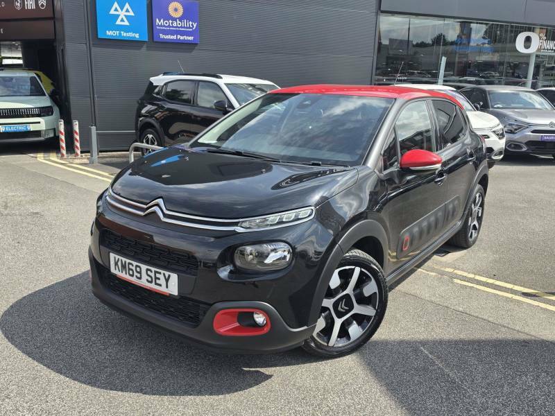 Citroen C3 1.2 Puretech 82 Flair Nav Edition - 2019 69 KM69SEY Black #2