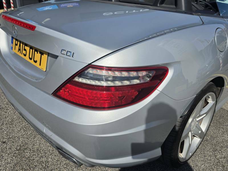 Mercedes-Benz SLK Slk 250 Cdi Amg Sport Tip Silver #5