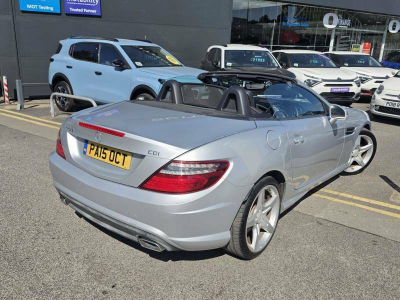 Mercedes-Benz SLK Slk 250 Cdi Amg Sport Tip Silver #4