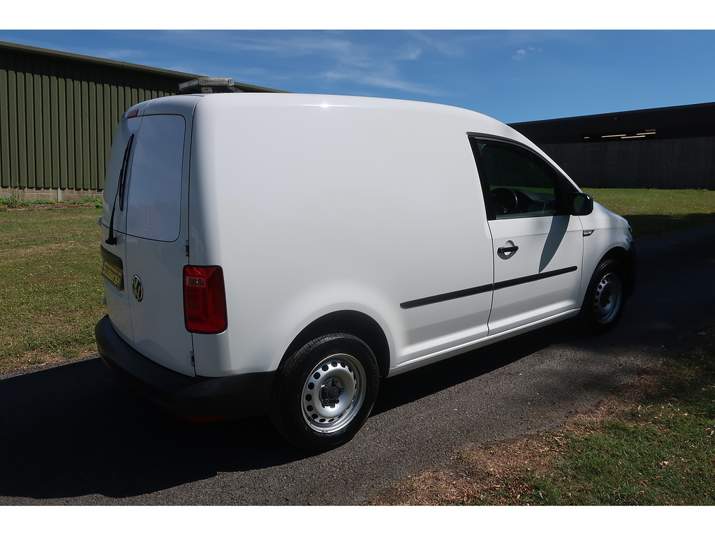 Volkswagen Caddy 2.0 Tdi C20 Startline Business Panel Van Diese White #2