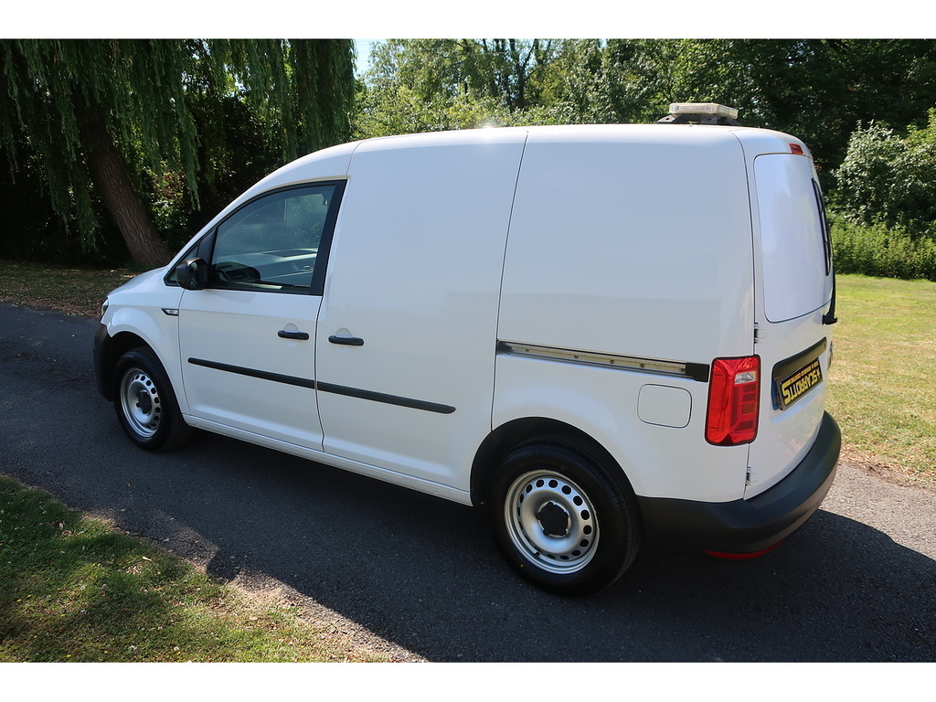 Volkswagen Caddy 2.0 Tdi C20 Startline Business Panel Van Diese White #4