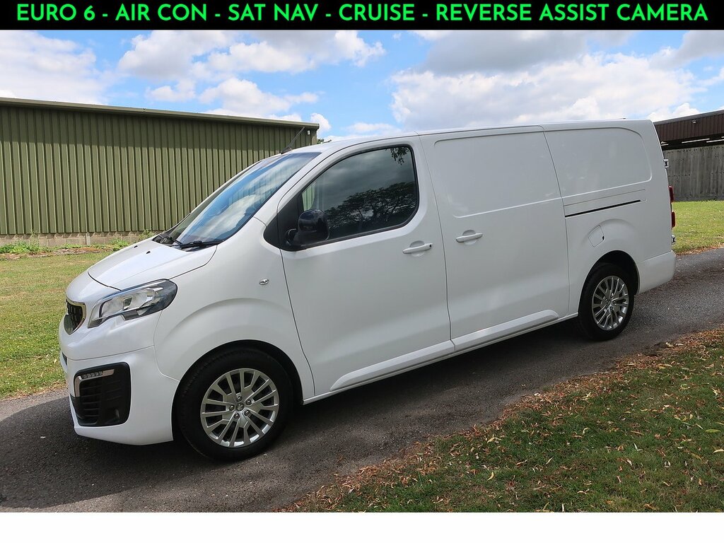 Peugeot Expert 1.5 Bluehdi 1000 Asphalt Premium Long Panel Van White