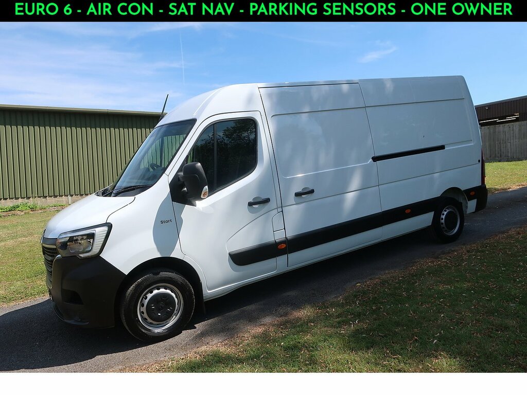 Renault Master 2.3 Dci 35 Start Panel Van Fwd L HV74YXY White