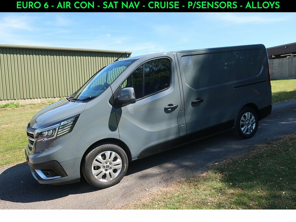 Renault Trafic 2.0 Dci Blue Sl28 Sport Panel Van Manua Grey