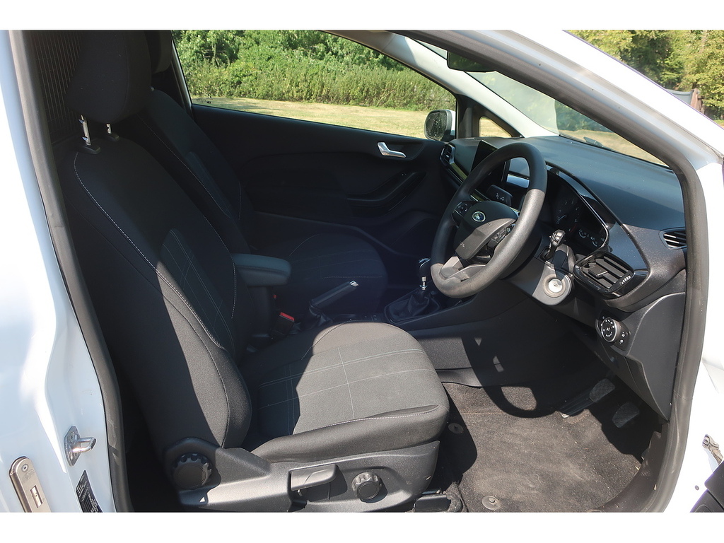 Ford Fiesta 1.5 Tdci Car Derived Van Euro 6 EX20WHB White #6