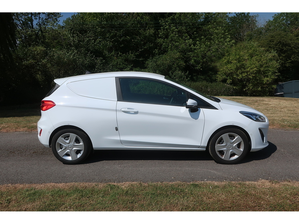 Ford Fiesta 1.5 Tdci Car Derived Van Euro 6 EX20WHB White #5