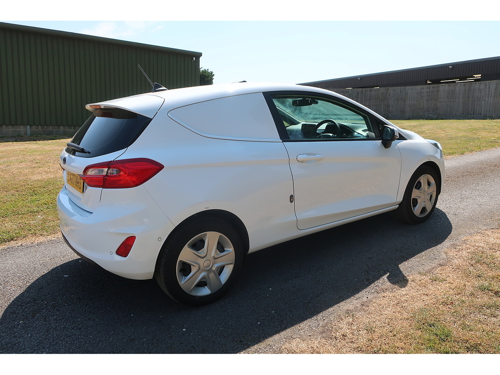 Ford Fiesta 1.5 Tdci Car Derived Van Euro 6 EX20WHB White #2
