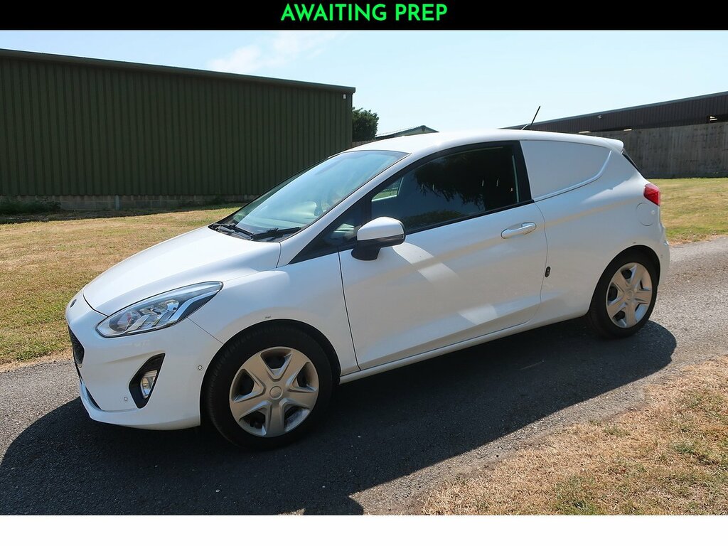 Ford Fiesta 1.5 Tdci Car Derived Van Euro 6 White