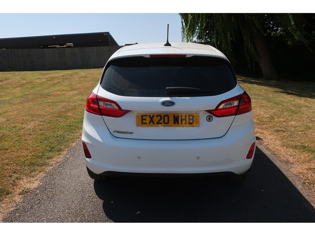 Ford Fiesta 1.5 Tdci Car Derived Van Euro 6 EX20WHB White #3