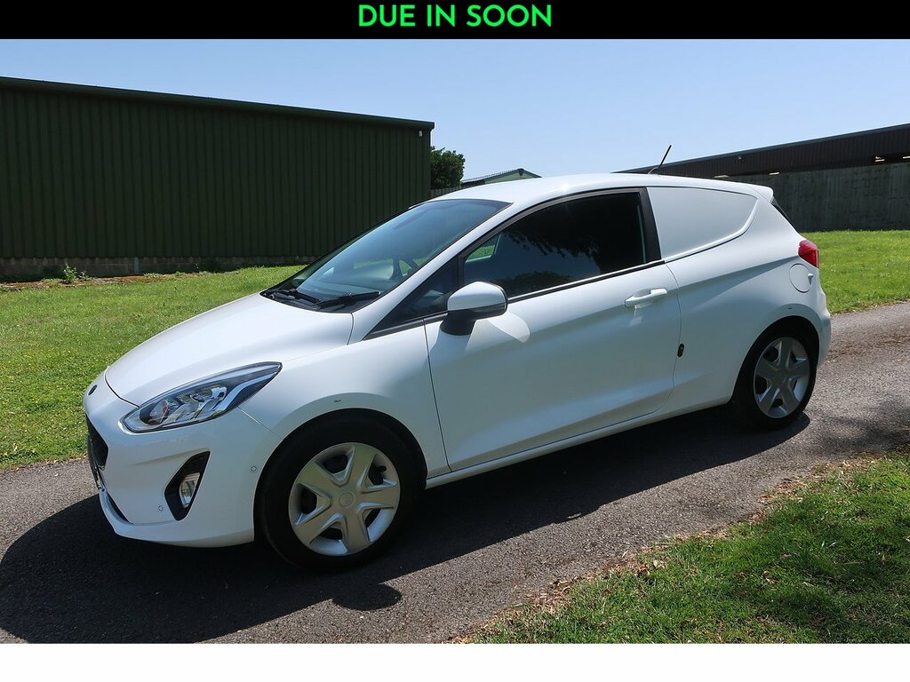 Ford Fiesta 1.5 Tdci Car Derived Van Euro 6 White