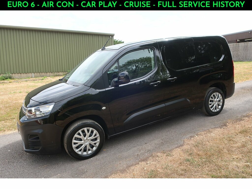 Citroen Berlingo 1.5 Bluehdi 950 Enterprise XL Pro Panel Van 6Dr Di WP71ZYN Black