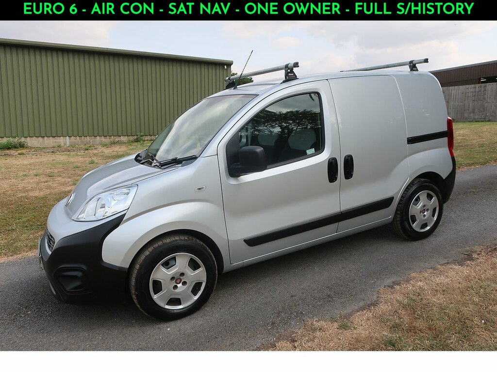 Fiat Fiorino 1.3 Multijetii Tecnico Car Derived Van Silver