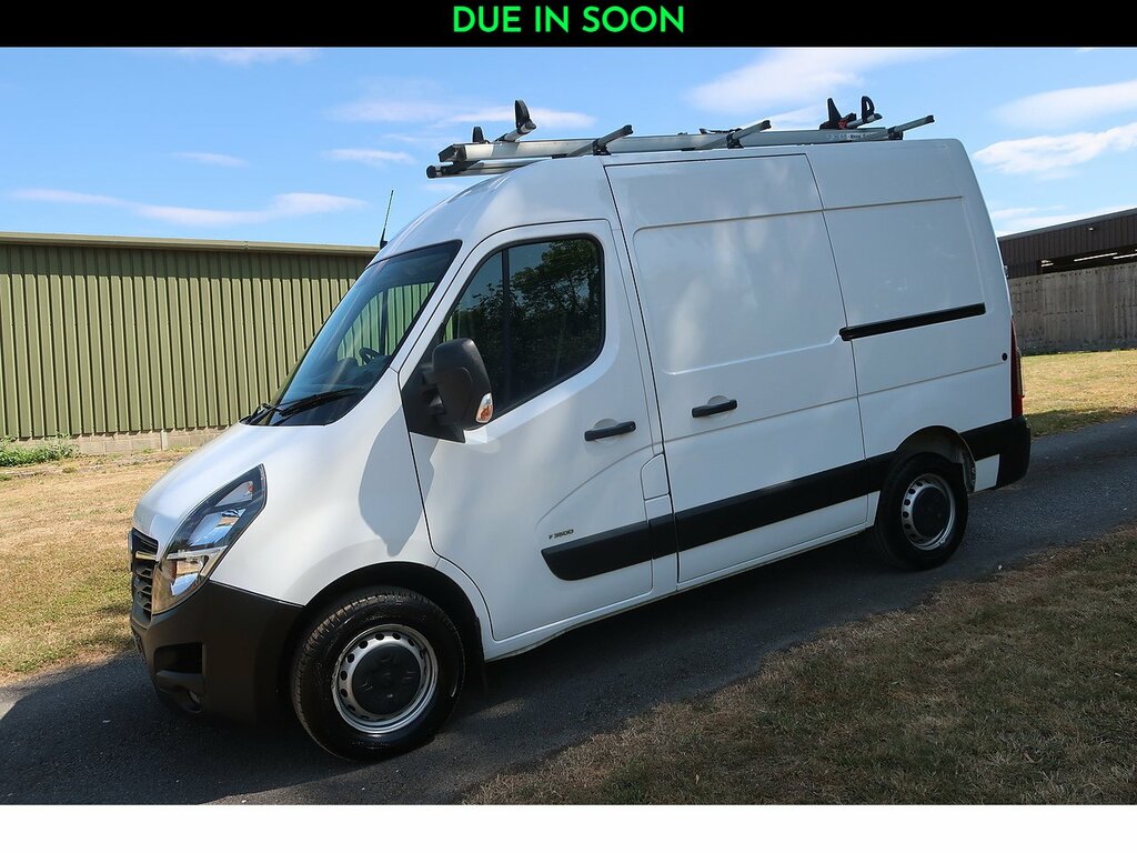 Vauxhall Movano 2.3 Cdti 3500 Biturbo Edition Panel Van White