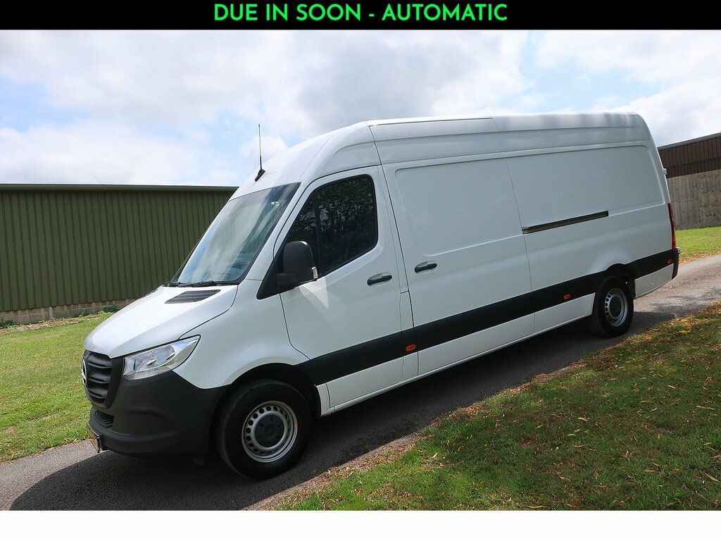 Mercedes-Benz Sprinter 2.0 315 Cdi Progressive Panel Van G-tro White