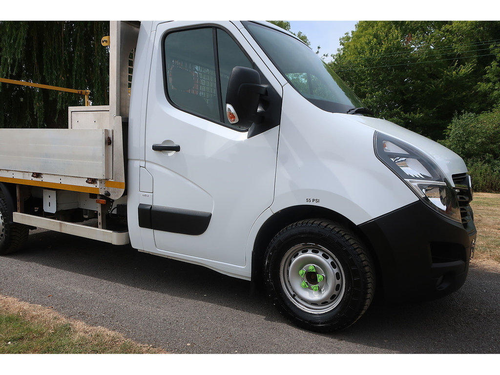 Vauxhall Movano 2.3 Cdti 3500 Biturbo L2dropside With Penny Hydra White #6