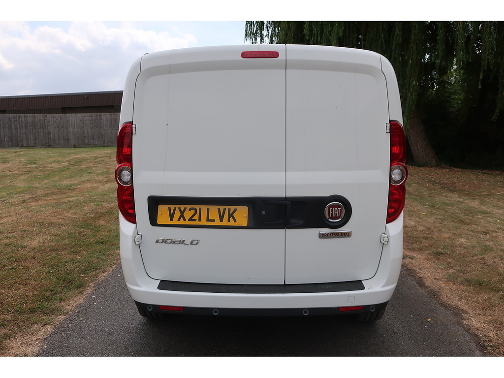 Fiat Doblo 1.3 Multijetii Tecnico Panel Van White #3