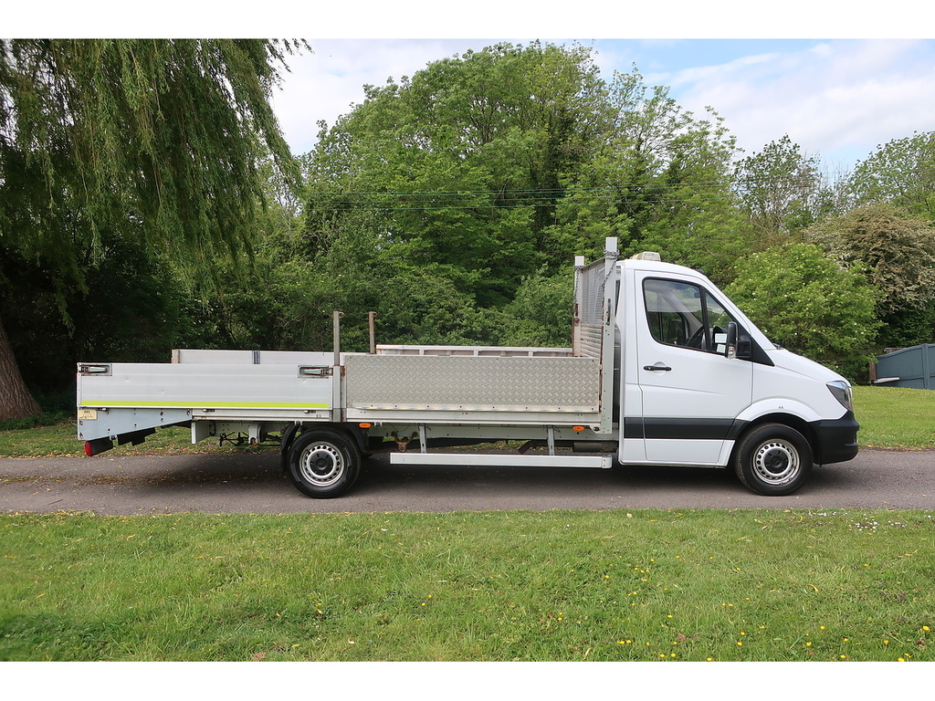 Mercedes-Benz Sprinter 2.1 Cdi Mower Plant Beavertail Dropside White #3