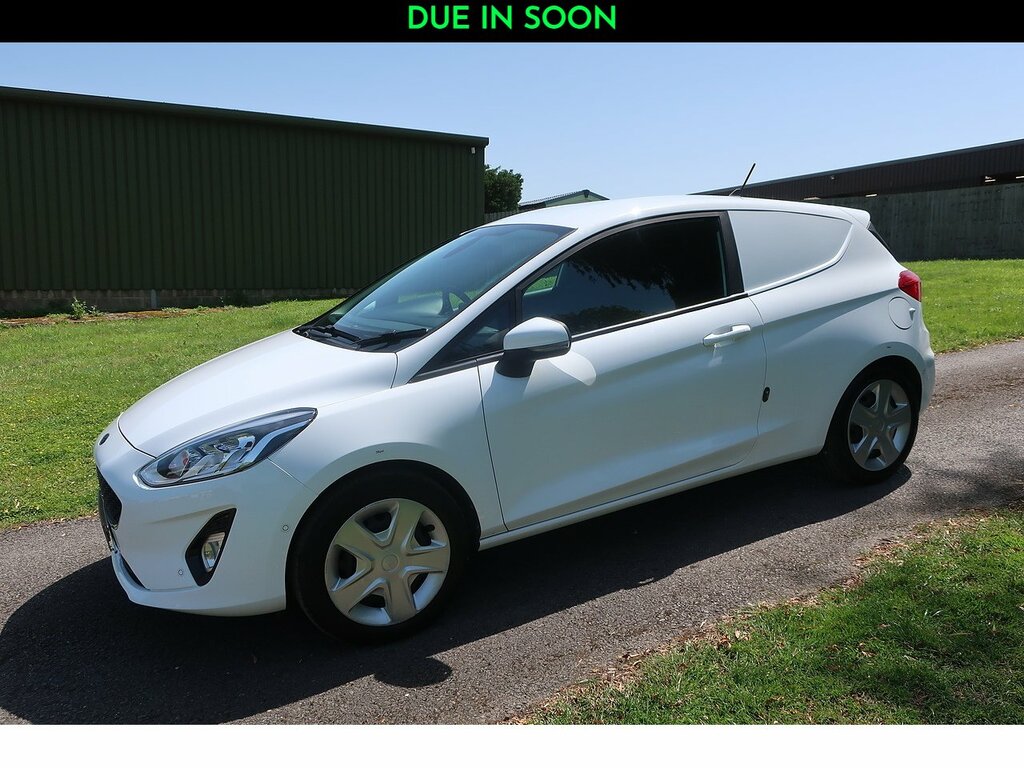 Ford Fiesta 1.5 Tdci Car Derived Van Euro 6 White