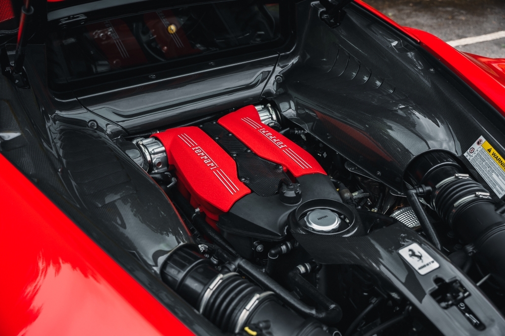 Ferrari 488 Black #66