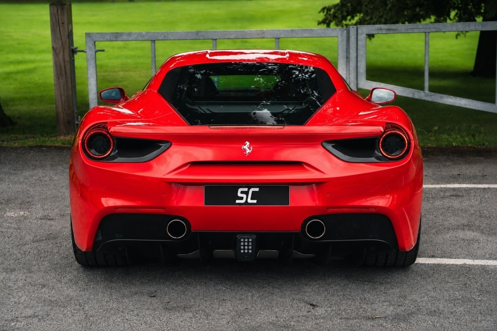 Ferrari 488 Black #27