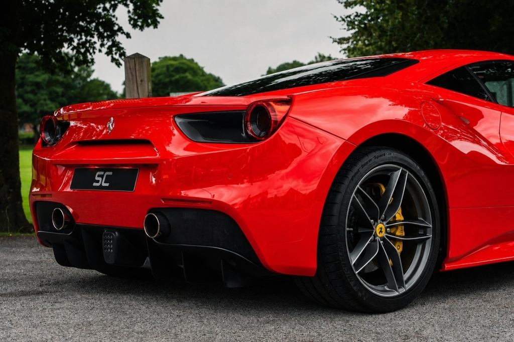 Ferrari 488 Black #24