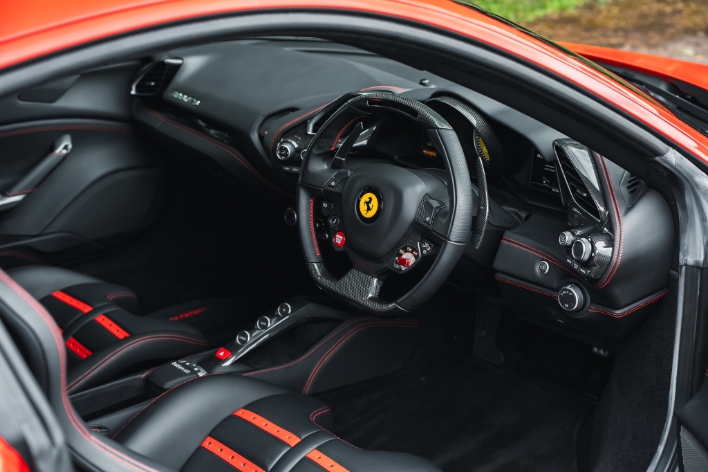 Ferrari 488 Black #48
