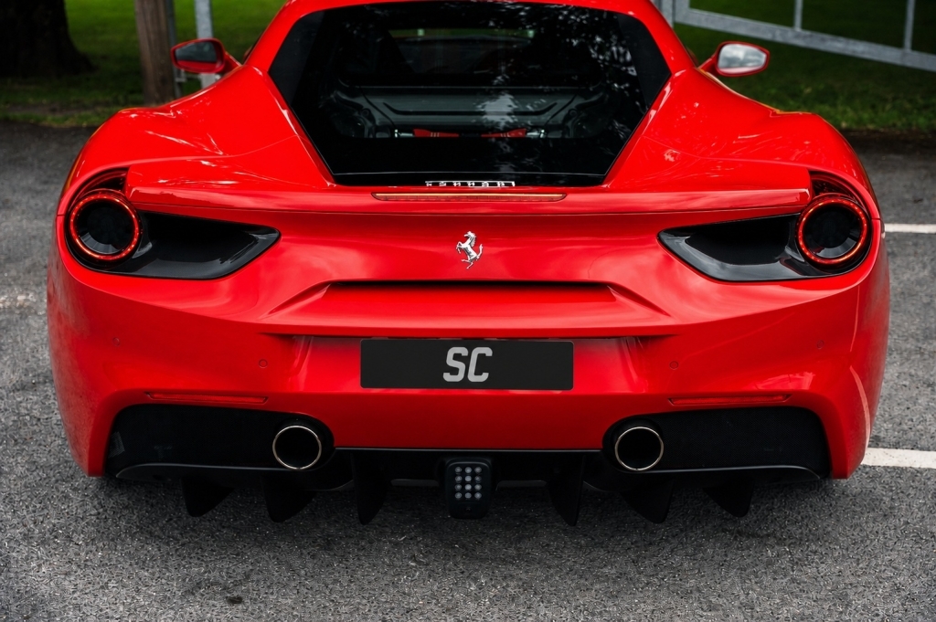 Ferrari 488 Black #15