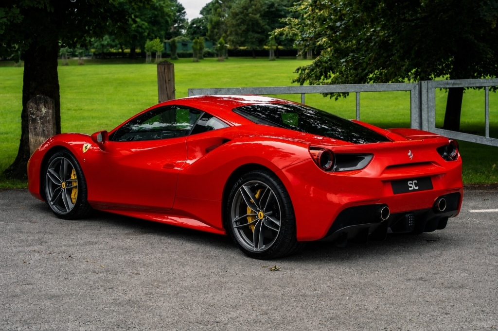 Ferrari 488 Black #23