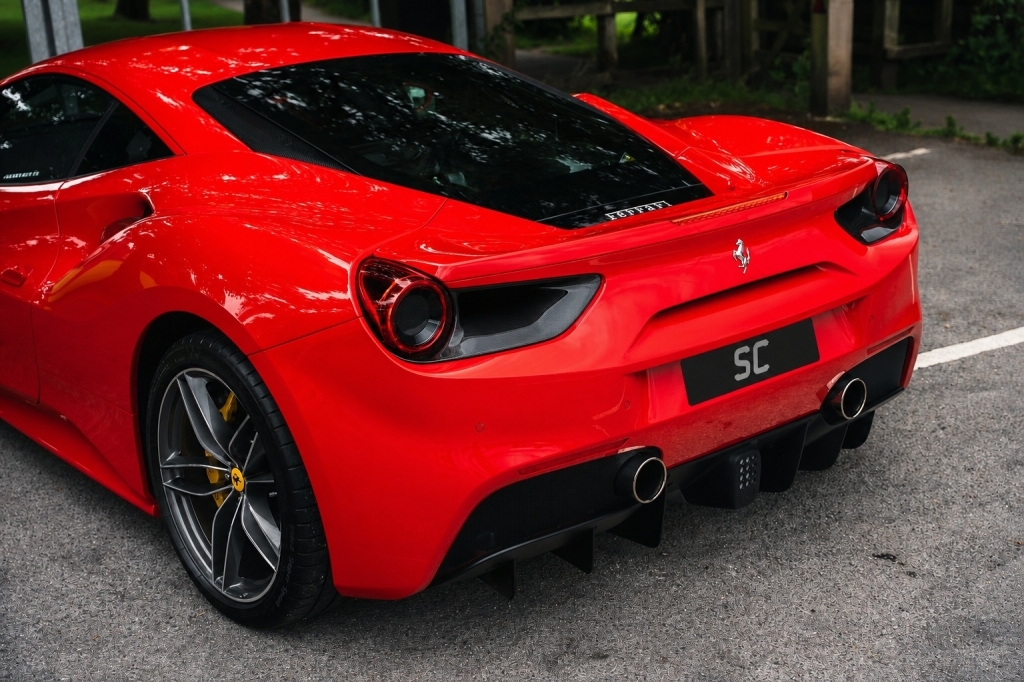 Ferrari 488 Black #10