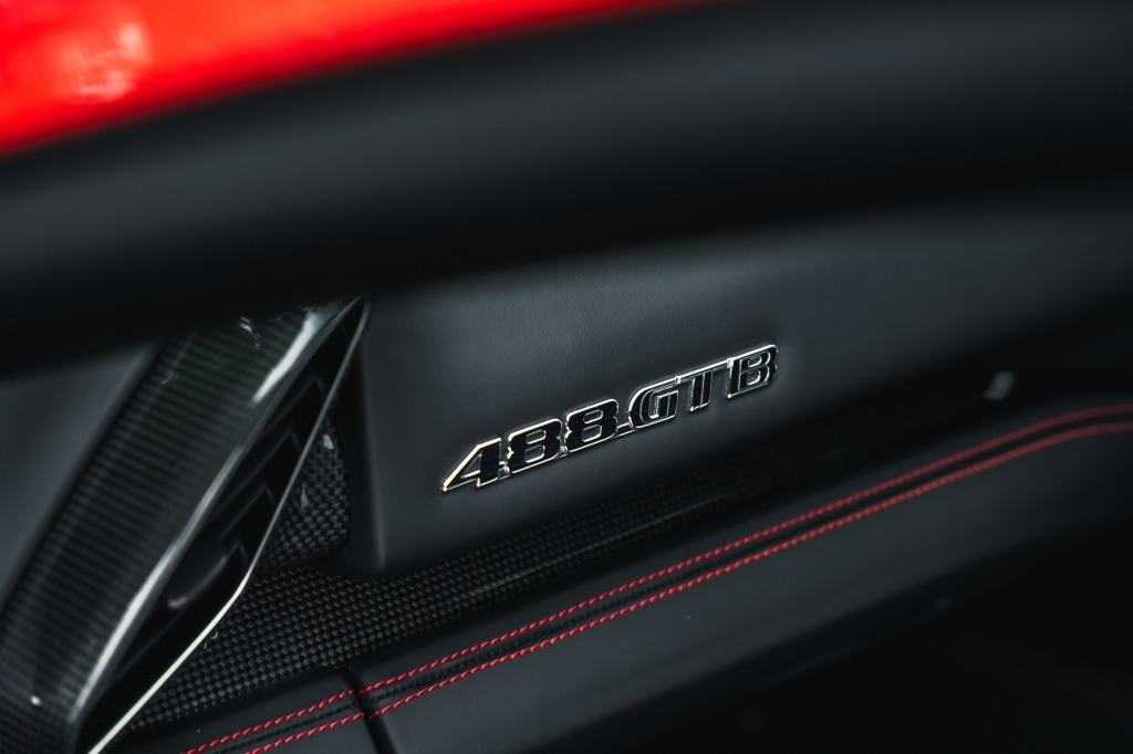 Ferrari 488 Black #80