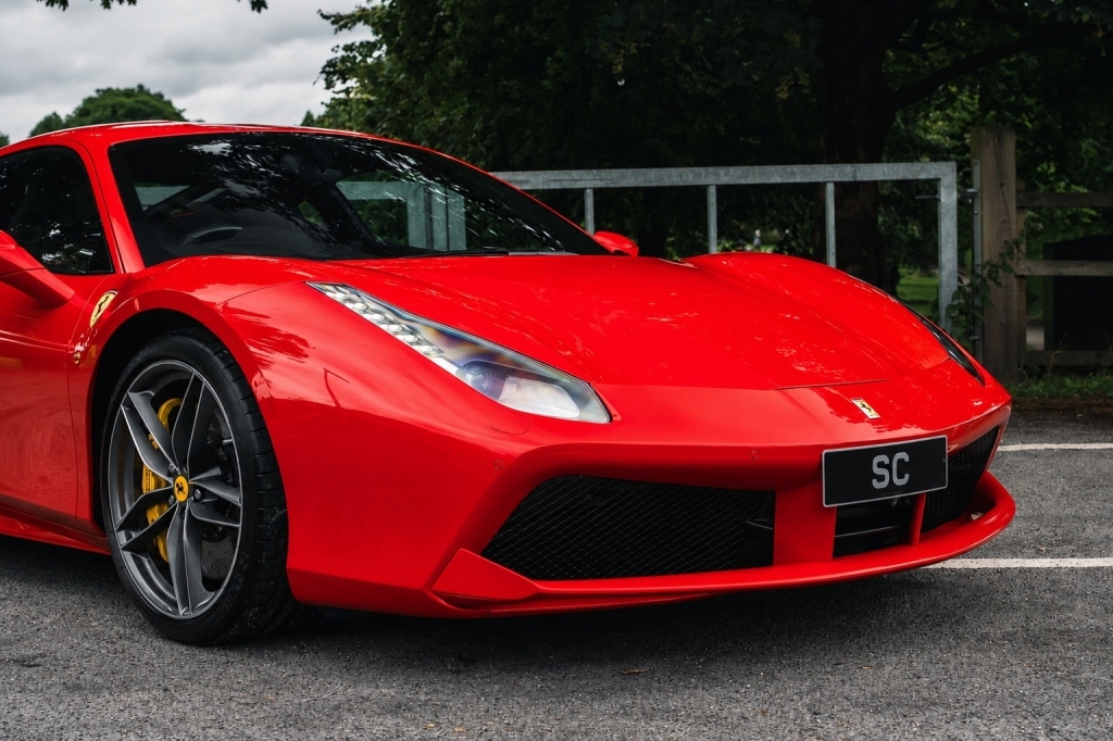 Ferrari 488 Black #22