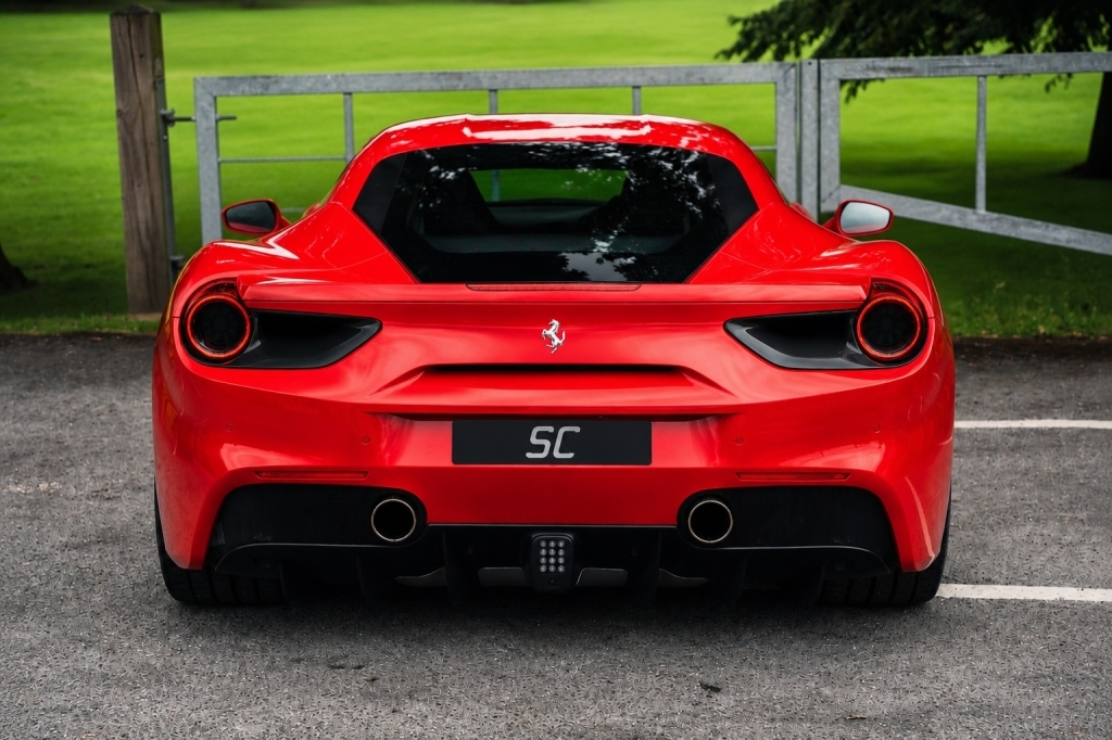 Ferrari 488 Black #8
