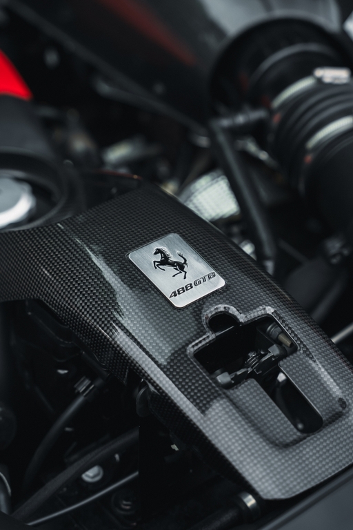 Ferrari 488 Black #77