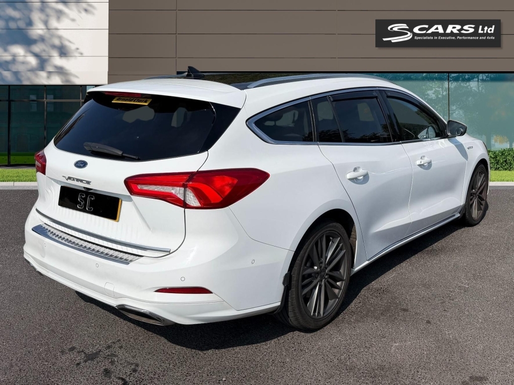 Ford Focus 1.5 Vignale Tdci White #4
