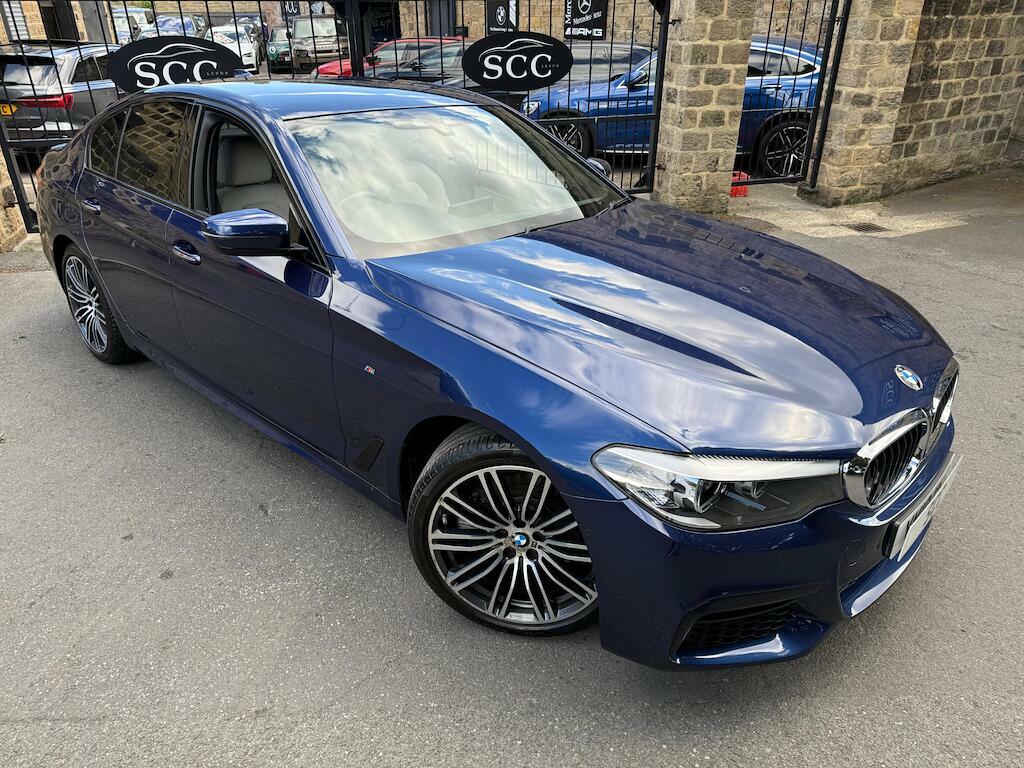 BMW 5 Series 2.0 520D M Sport Xdrive Euro 6 Ss Blue #3