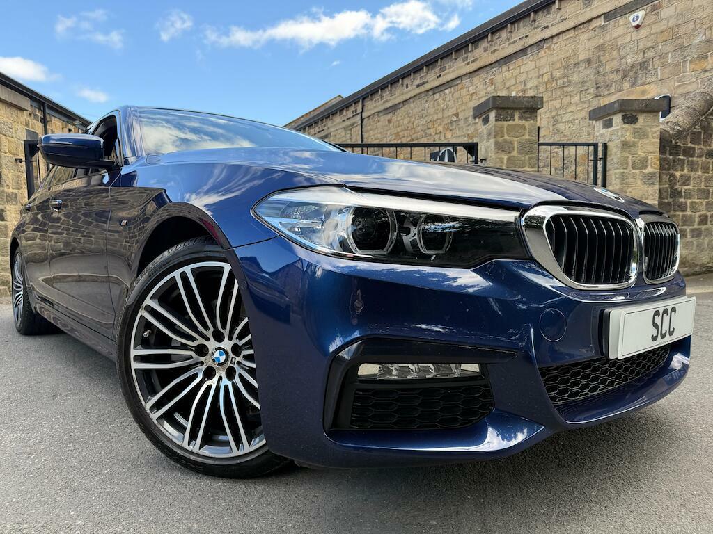 BMW 5 Series 2.0 520D M Sport Xdrive Euro 6 Ss Blue #2