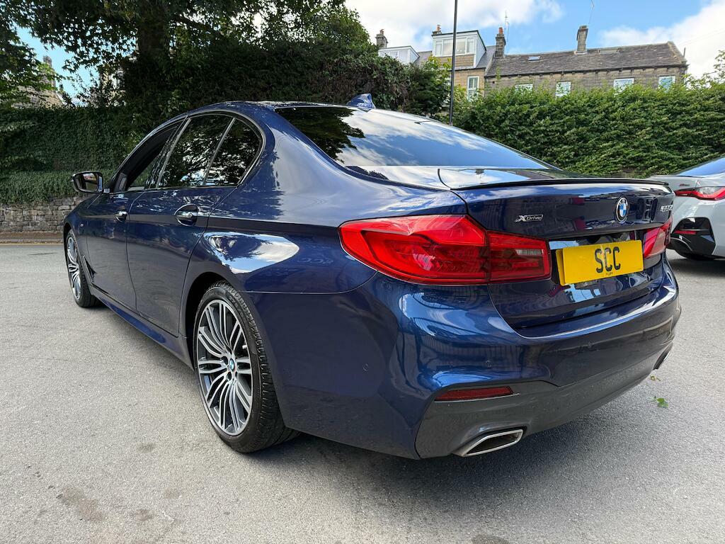BMW 5 Series 2.0 520D M Sport Xdrive Euro 6 Ss Blue #6