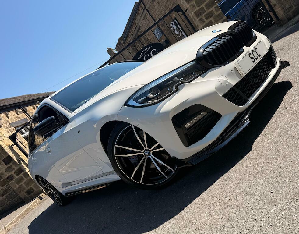 BMW 3 Series 2.0 330I M Sport Euro 6 Ss White #3