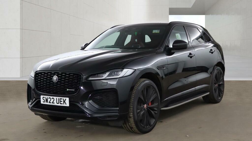 Jaguar F-Pace 3.0 D300 Mhev R-dynamic Hse Awd Euro 6 Ss SW22UEK Black #2