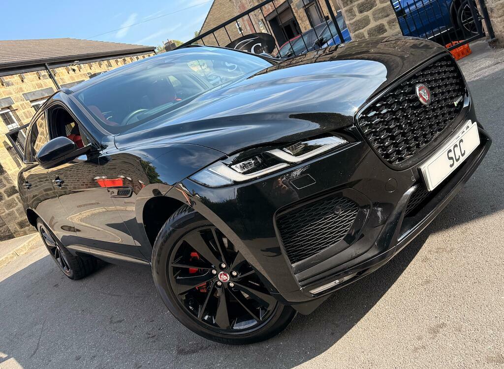 Jaguar F-Pace 2.0 D200 Mhev R-dynamic Black Awd Euro 6 Ss SU72DSG Black #3