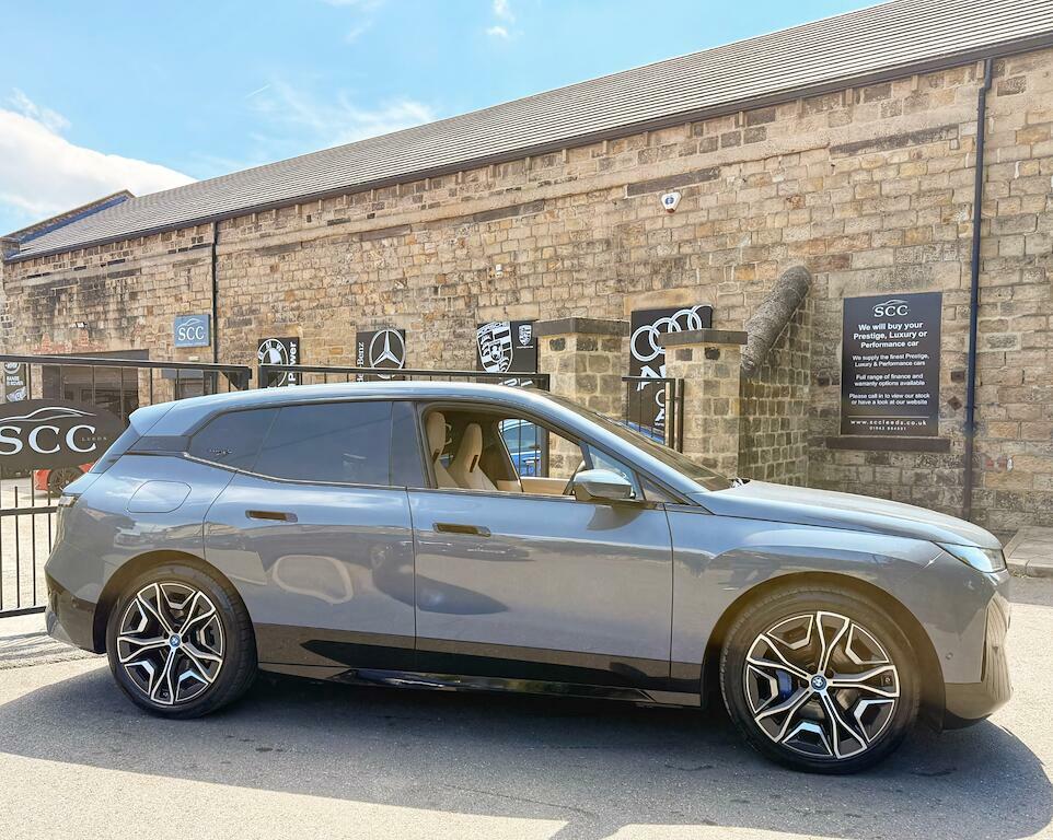 BMW iX Suv Grey #4