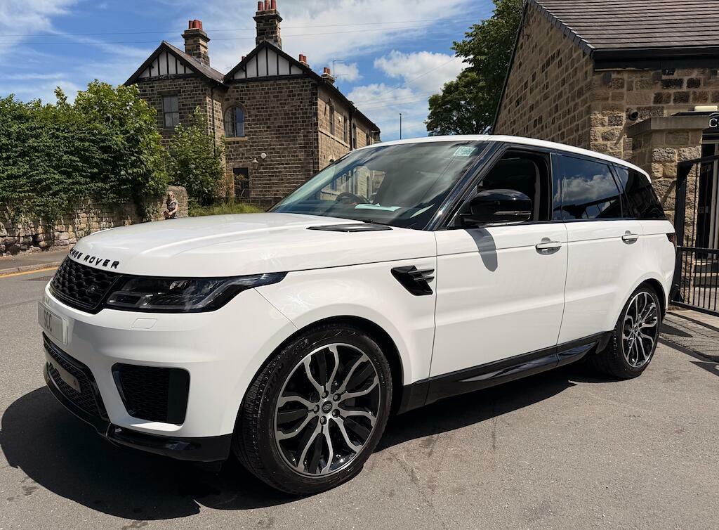 Land Rover Range Rover Sport Hse Silver White #6