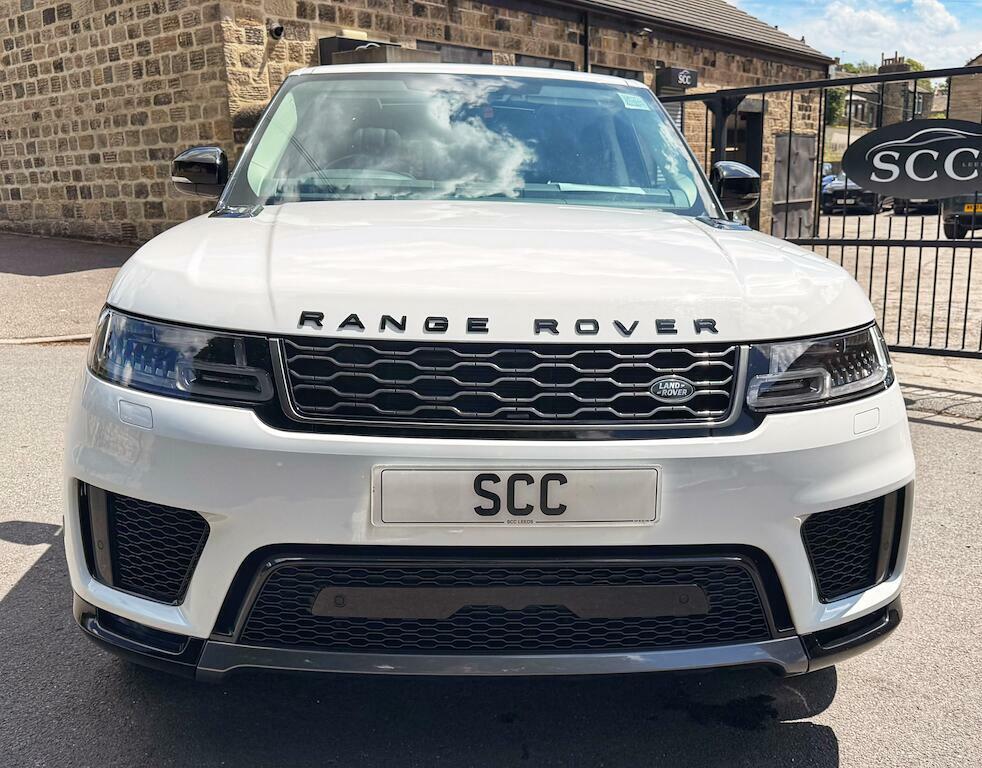Land Rover Range Rover Sport Hse Silver White #5