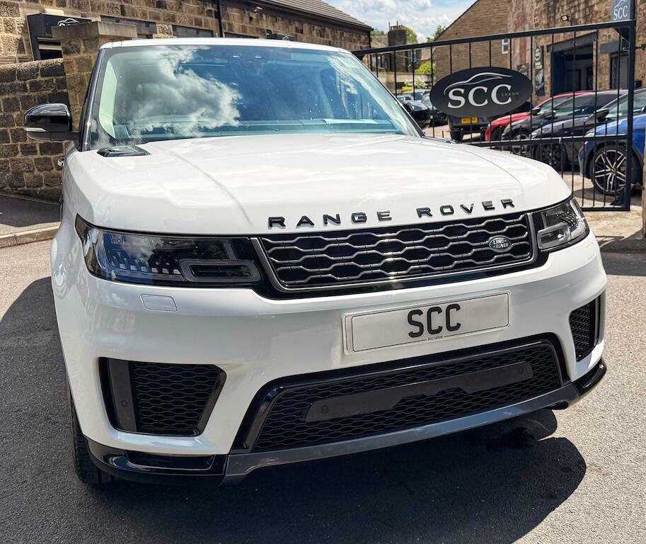 Land Rover Range Rover Sport Hse Silver White #4