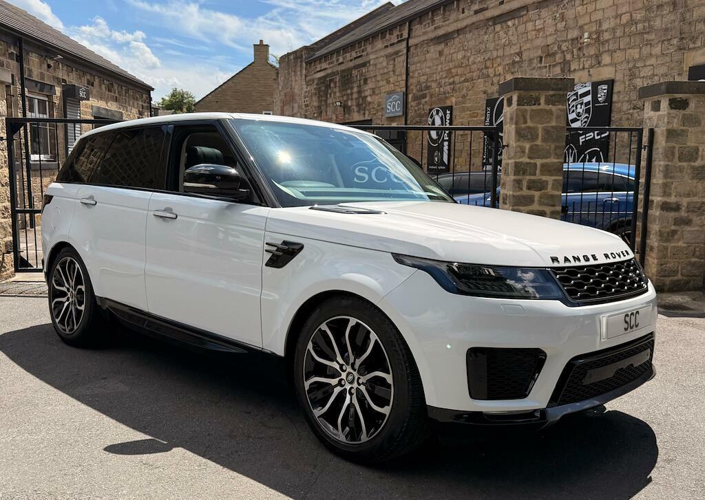 Land Rover Range Rover Sport Hse Silver White #3
