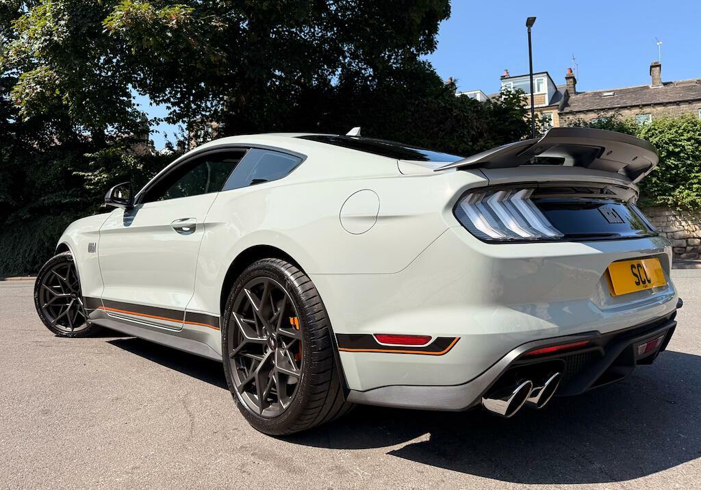 Ford Mustang Coupe Orange #8