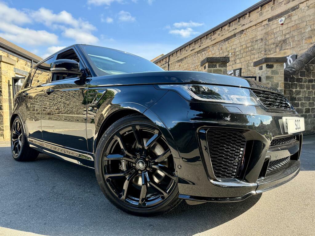 Land Rover Range Rover Sport 5.0 P575 V8 Svr 4Wd Euro 6 Ss Black