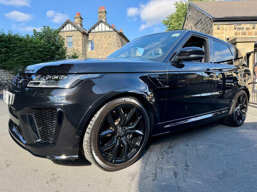 Land Rover Range Rover Sport 5.0 P575 V8 Svr 4Wd Euro 6 Ss Black #5